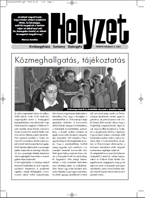 Helyzet 2008-02