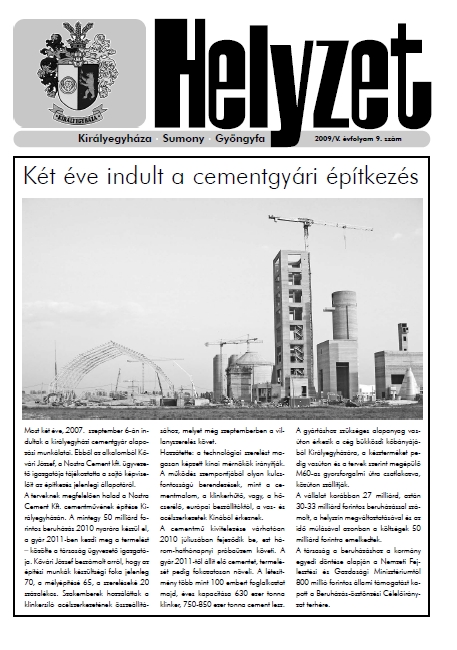 Helyzet 2009-09