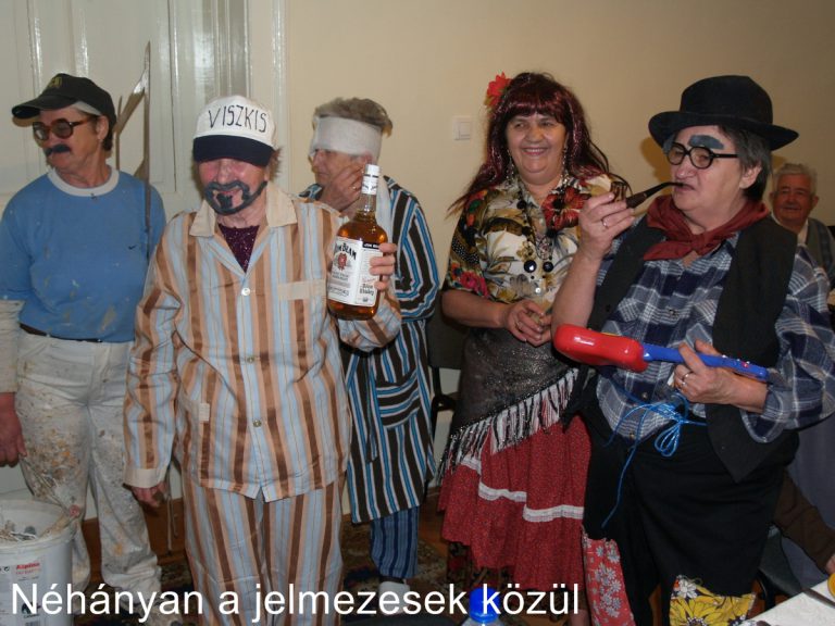 Farsang a nyugdíjasoknál