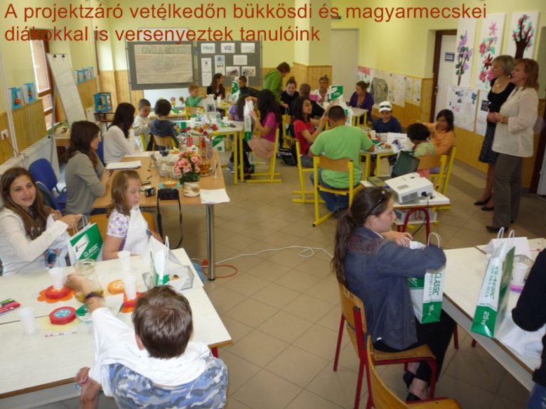 FÖLD-VÍZ-LEVEG? projekt az iskolában