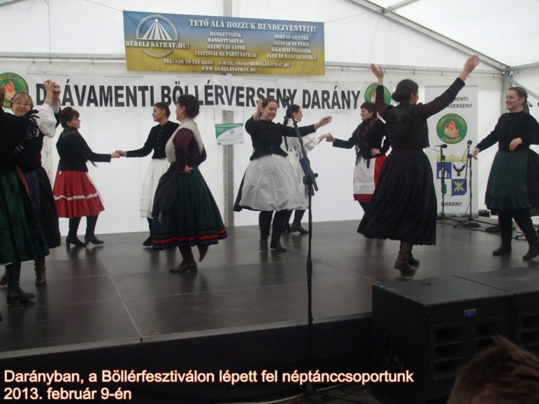 Böllérfesztiválon Darányban