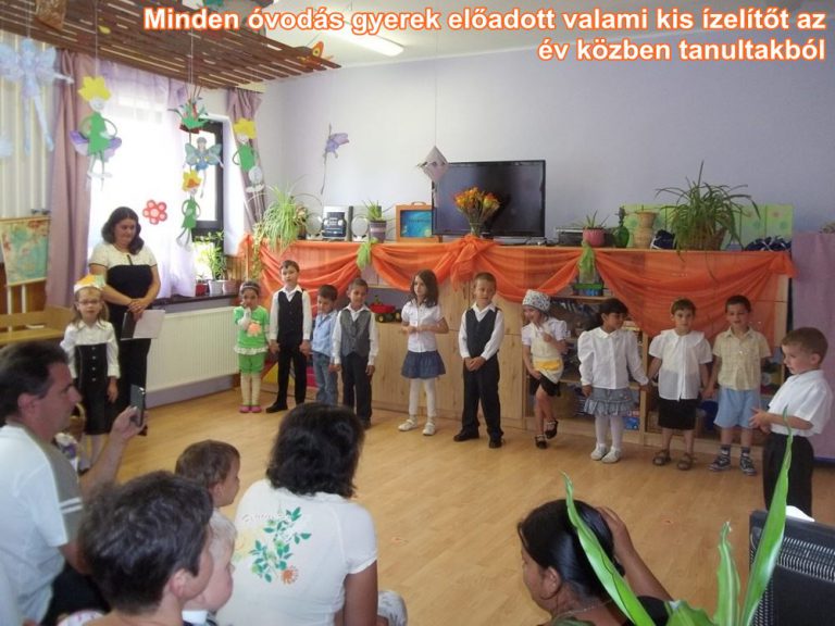 Búcsúztak az óvodások