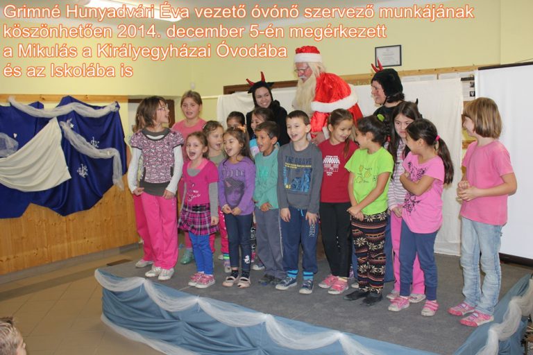 Mikulás, Angyalka és Krampusz