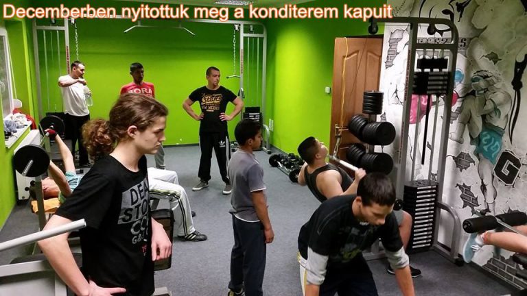 A Király Gym próbaüzeme