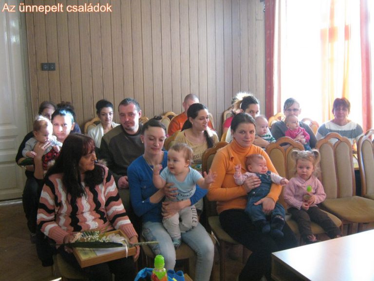 A babákat köszöntöttük