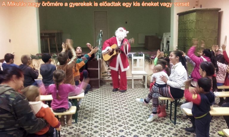 Mikulás ünnepség Gyöngyfán