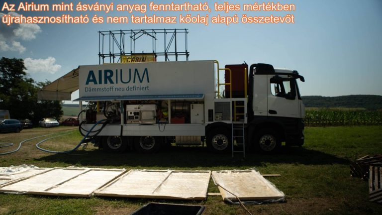 Innovatív szigetelőanyag