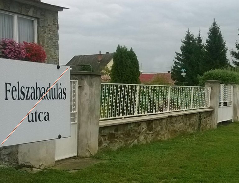 A Felszabadulás utca névváltozása